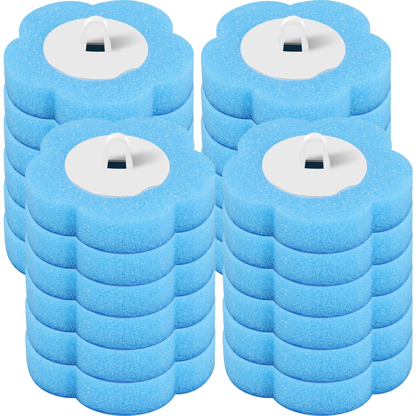 Cleansa™ Smart Toilet Brush Kit – Disposable Heads & Wall Holder for Germ-Free Cleaning